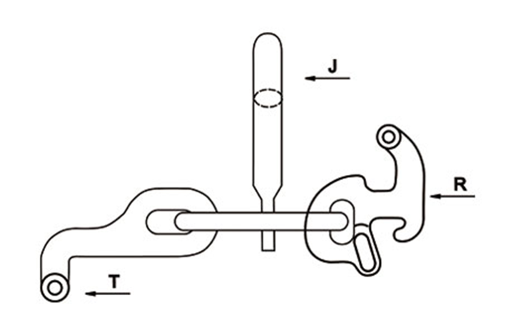 drawing-of-rtj-cluster-hook-assembly-with-3-hook-cluster-china-supplier-clgr drawing-of-rtj-cluster-hook-assembly-with-3-hook-cluster-china-supplier-clgr