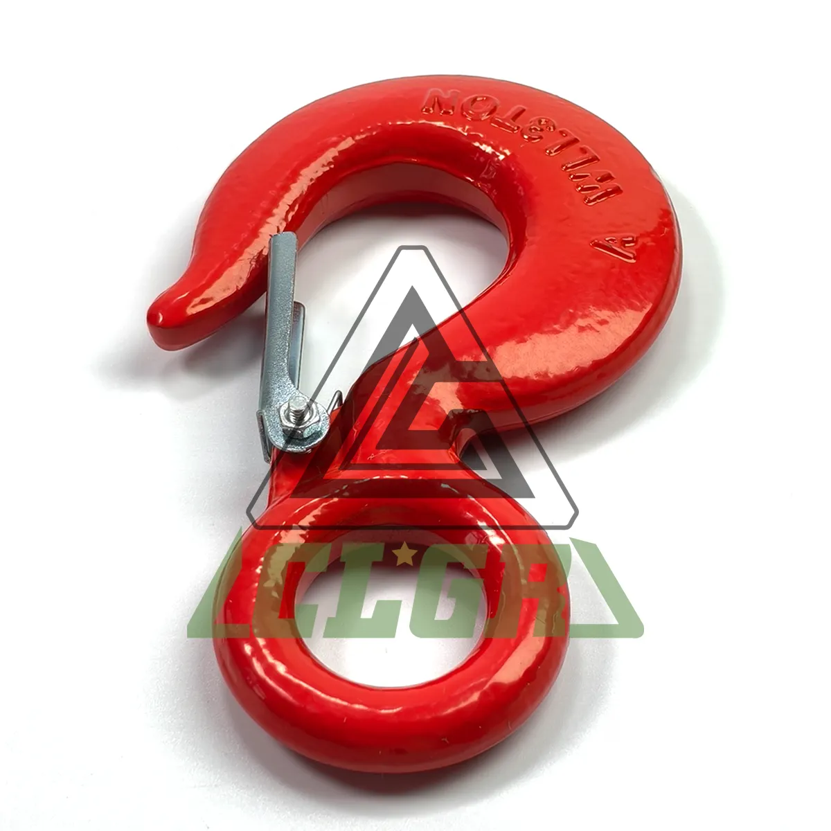 eye hoist hook with latch alloy grade 70 clgr factory