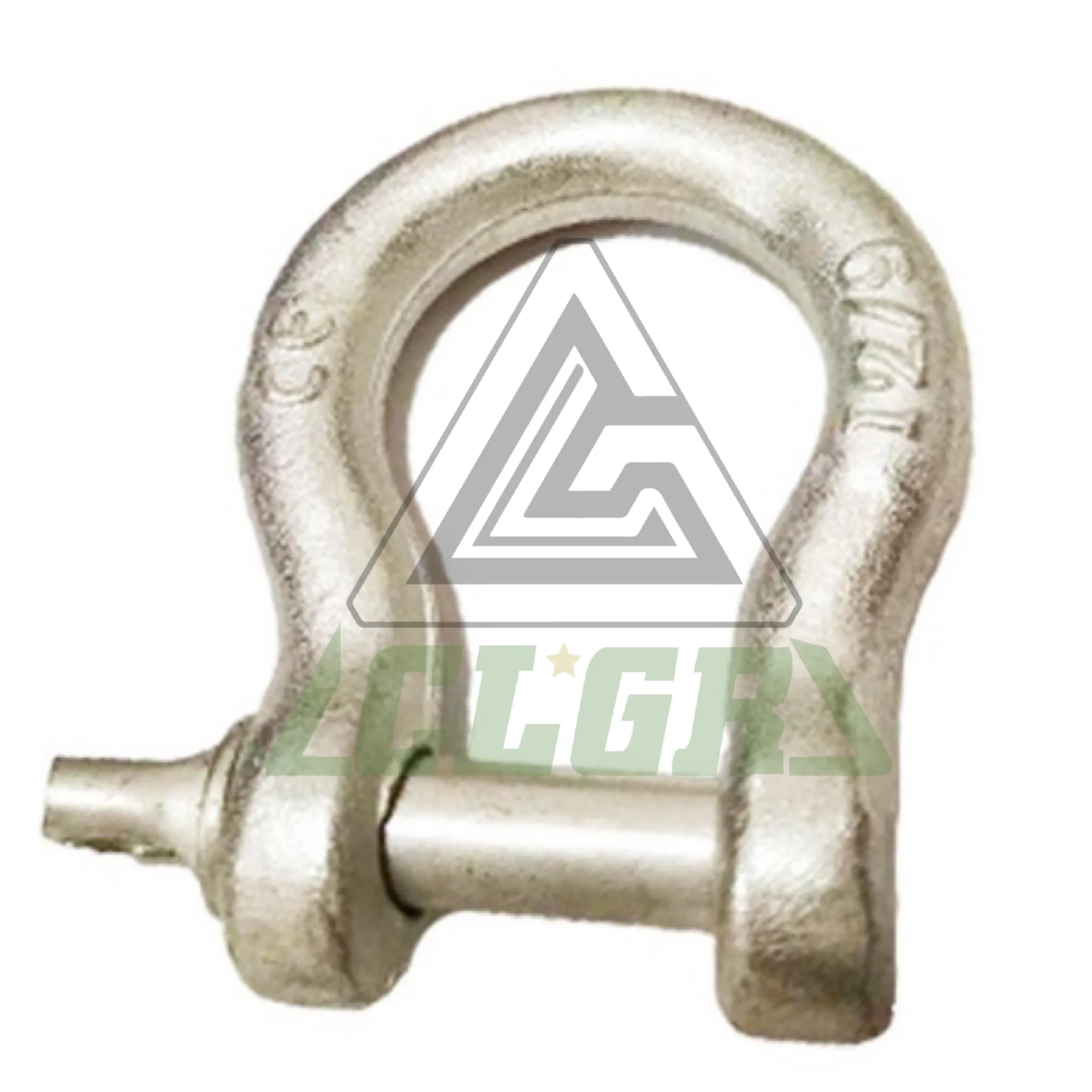 clgr italy type galvanized bow shackle