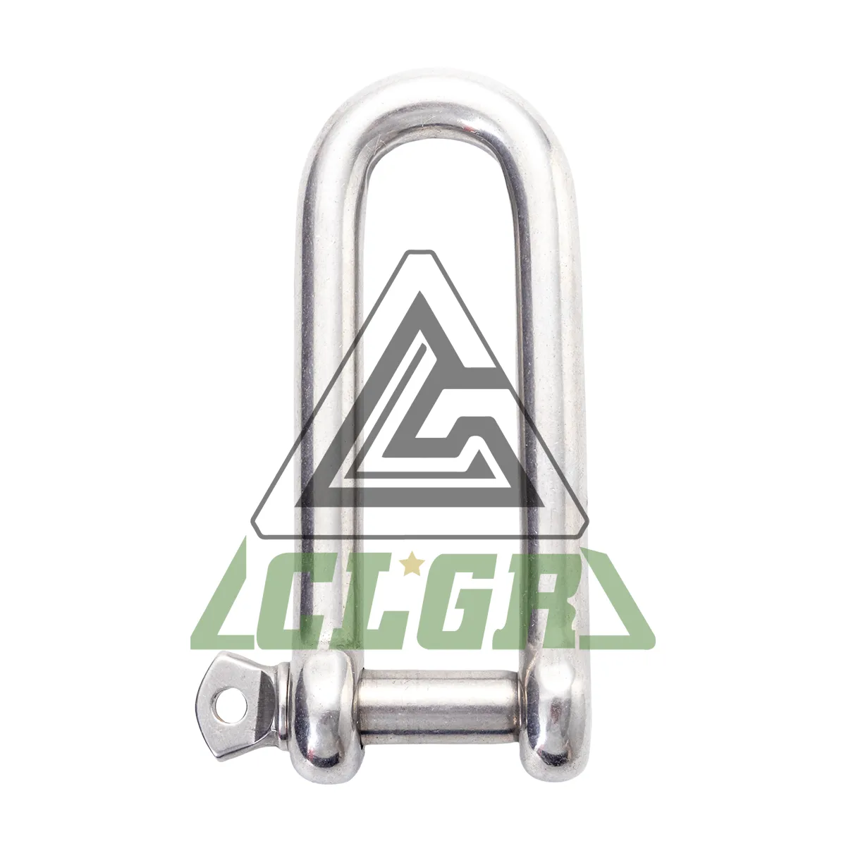 screw pin long d shackle stainless steel