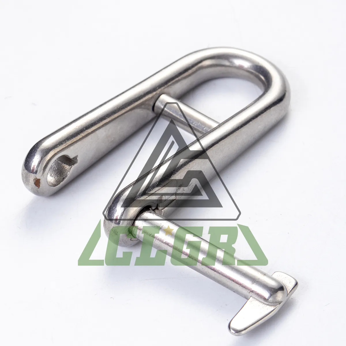 Key Pin D Shackle with Bar Stainless Steel China Factory