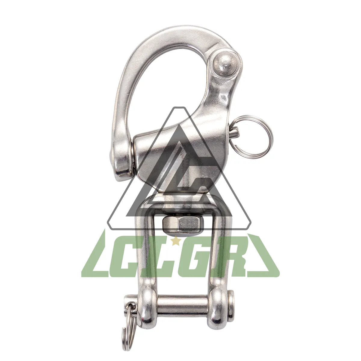 CLGR® Stainless Steel Jaw Swivel Snap Shackle