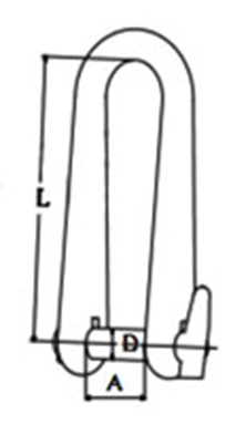 drawing-clgr-of-key-pin-shackle-long-d-shackle-stainless-steel-china-supplier