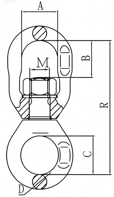 grade-80-alloy-steel-eye-swivel-fo-type-for-lifting-china-supplier grade-80-alloy-steel-eye-swivel-fo-type-for-lifting-china-supplier