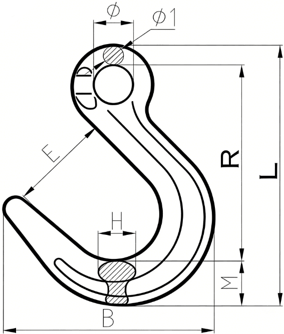 drawing-clgr-grade-80-eye-foundry-hook-with-flat-china-supplier