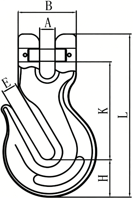 drawing-clgr-grade-80-clevis-grab-hooks-u.s.-type-china-supplier