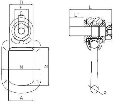 drawing-of-clgr-grade-80-swivel-lifting-point-china-supplier drawing-of-clgr-grade-80-swivel-lifting-point-china-supplier