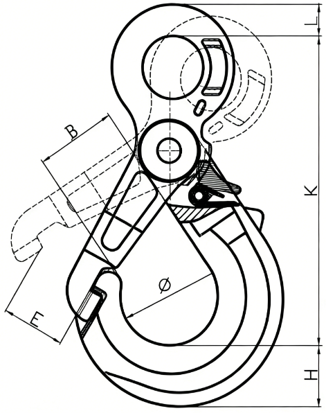 drawing-of-clgr®-g100-eye-self-locking-hook-with-grip-latch-obk-china-supplier