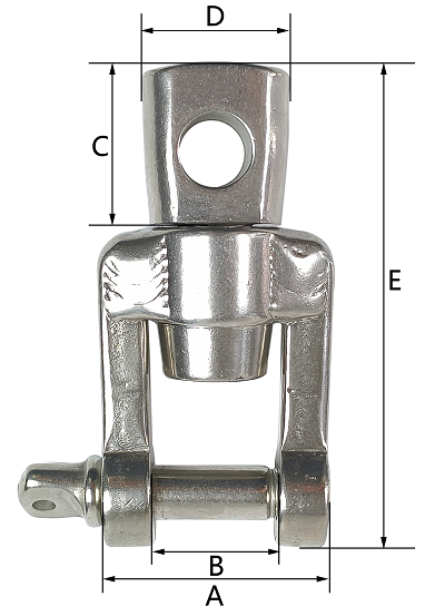 drawing-of-clgr®-stainless-steel-jaw-swivel-for-shackle-or-connector-fishing-trawling-gear drawing-of-clgr®-stainless-steel-jaw-swivel-for-shackle-or-connector-fishing-trawling-gear