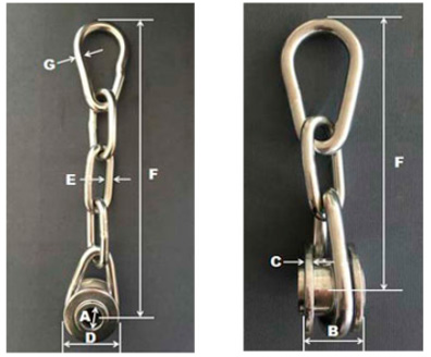 Drawing of CLGR® Stainless Steel Wire Toggles YOYO China Supplier