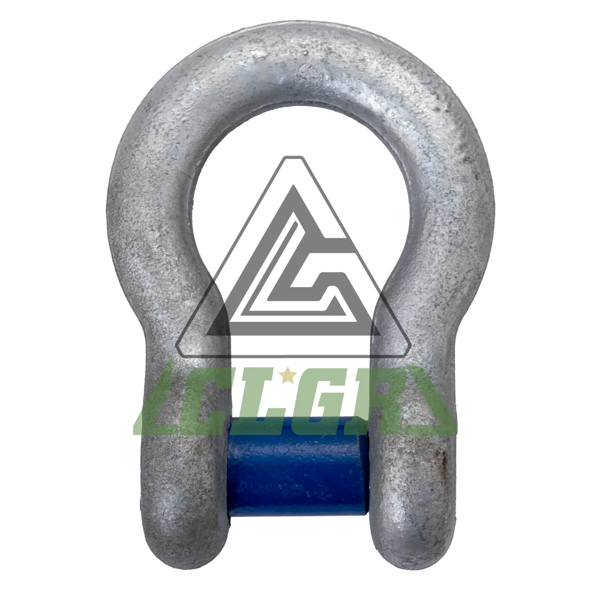 CLGR® High Tensile Bow Shackle with Square Sunken Head Pin for Trawling