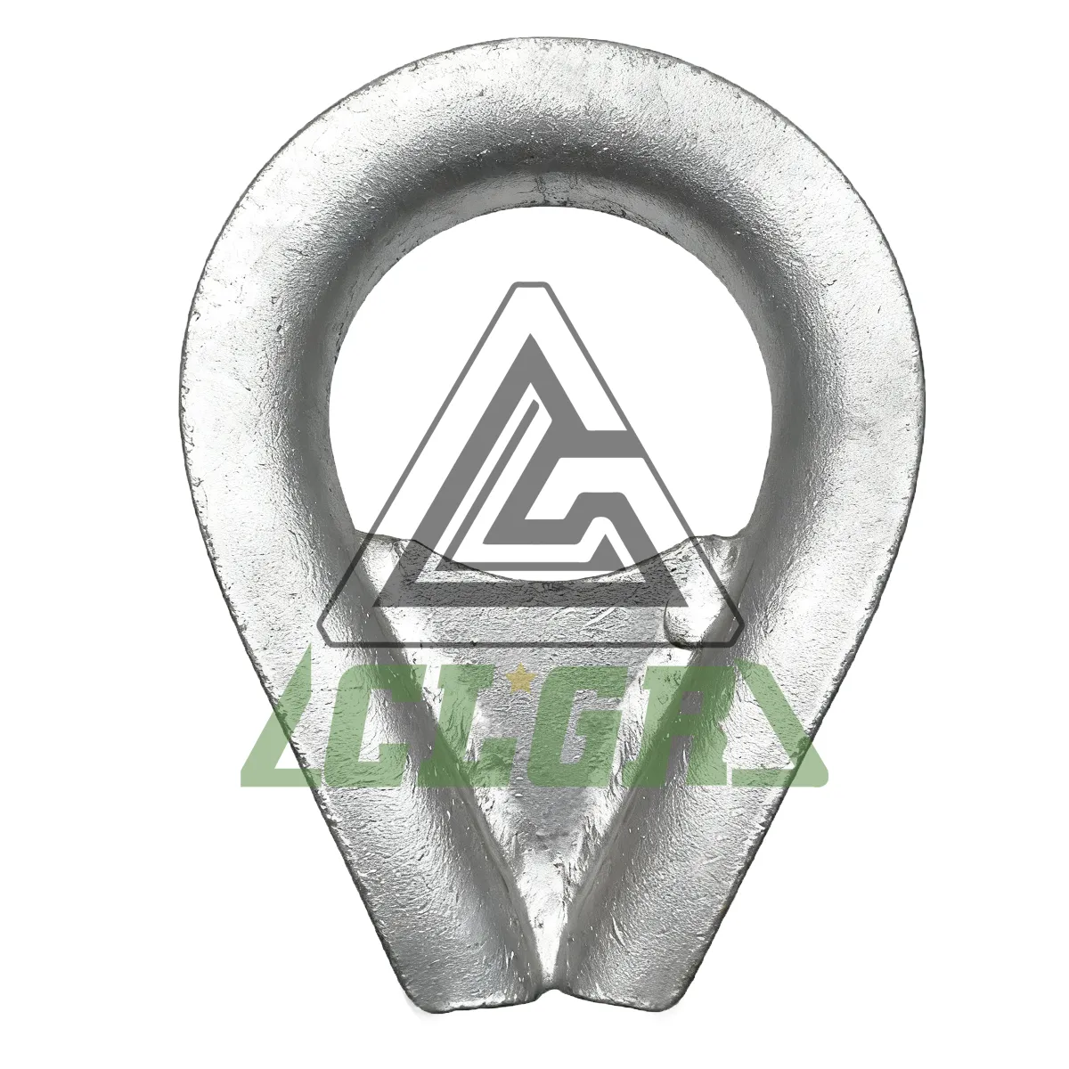 CLGR® Heavy Duty Stub-end Wire Rope Thimble with Gusset K2-B US Fed. Spec.