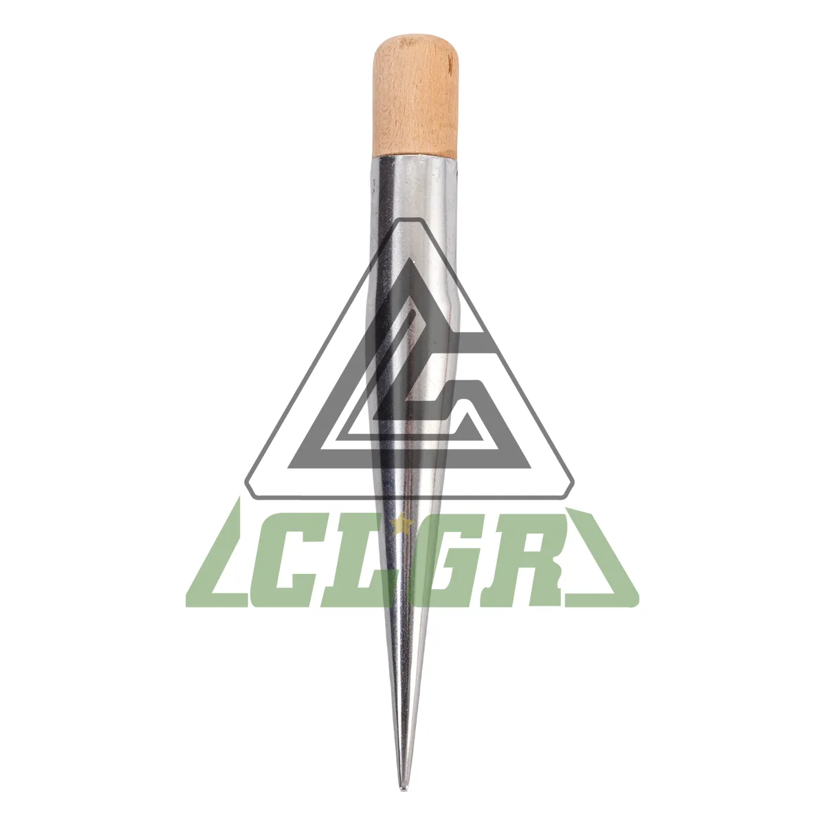 CLGR® Marlin Spikes Splicing Fid for Fiber Rope Stainless Steel with Wood Handle