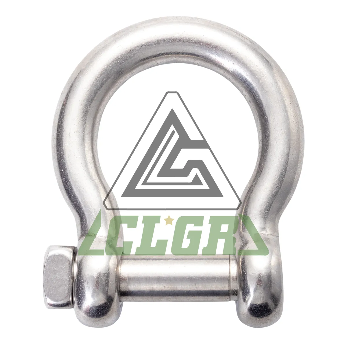 CLGR® Stainless Steel Bow Shackle Captive Square Head Pin- European Type