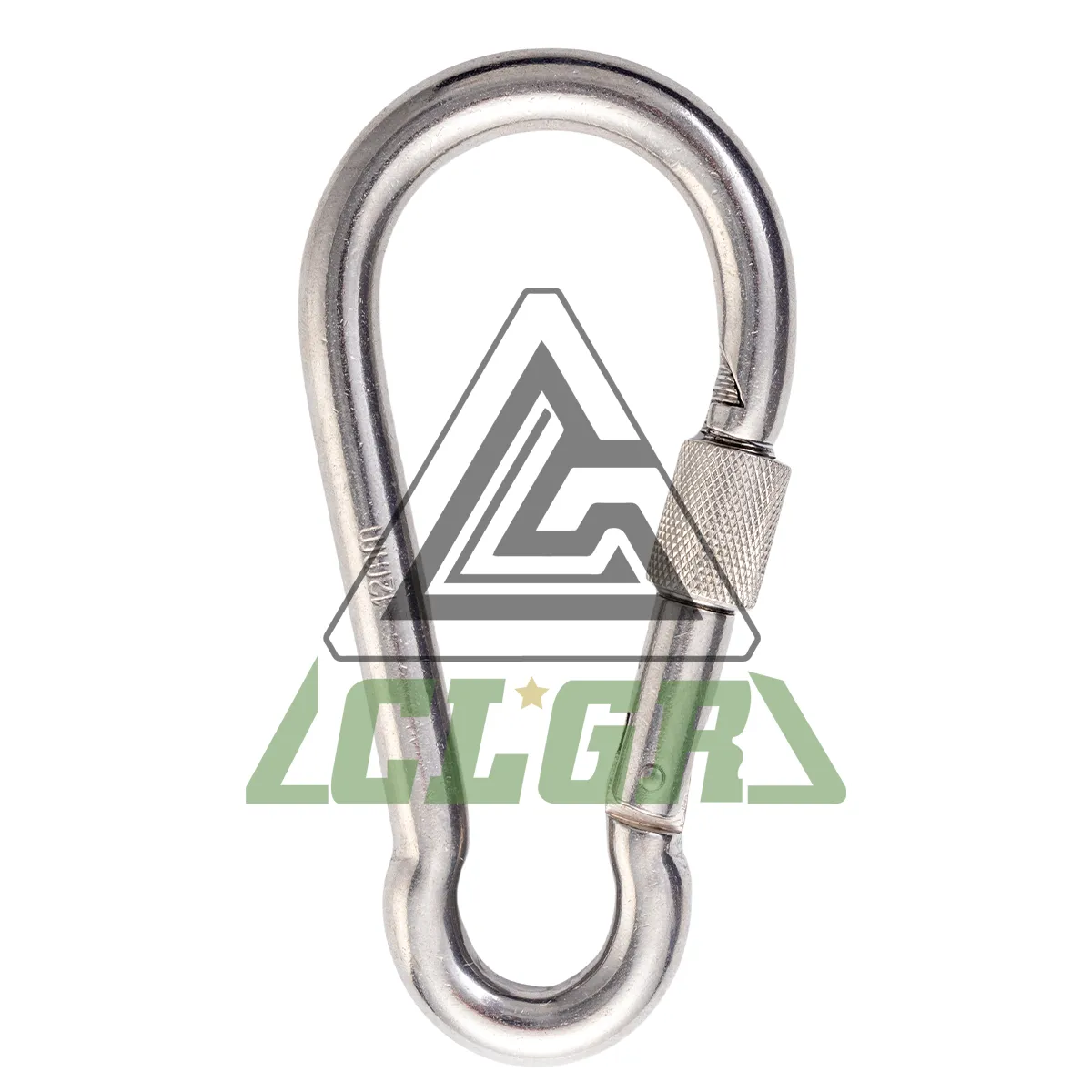 CLGR® Galvanized Carabine Snap Hook with Screw Nut DIN5299 Form D