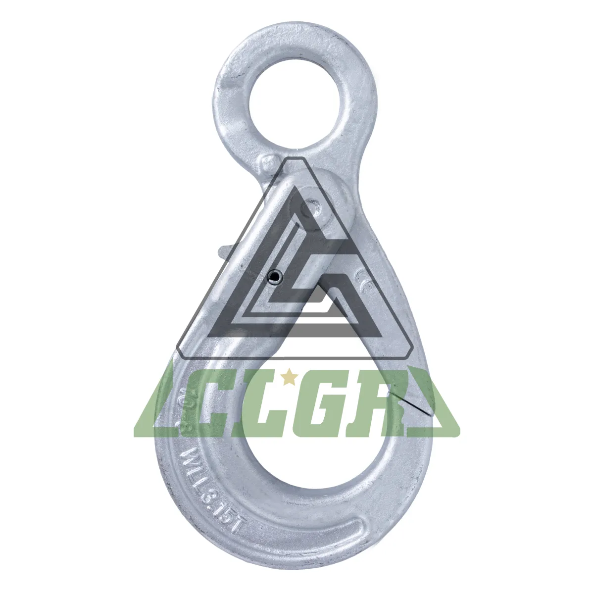 CLGR® Grade 80 Eye Safety Hook with Dacromet European Type - Trawling Gear