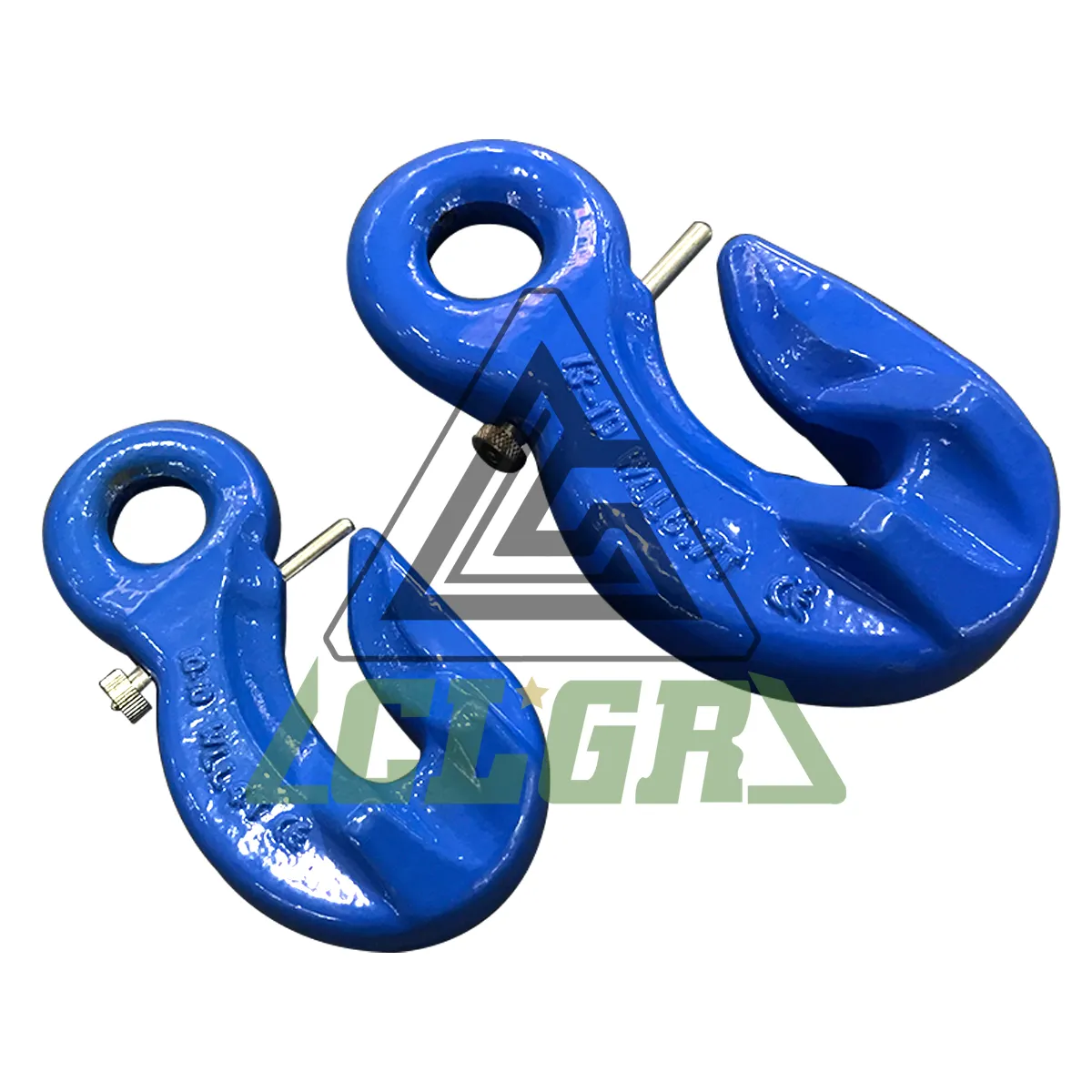 CLGR® Grade 100 Eye Grab Hook with Safety Pin China Factory