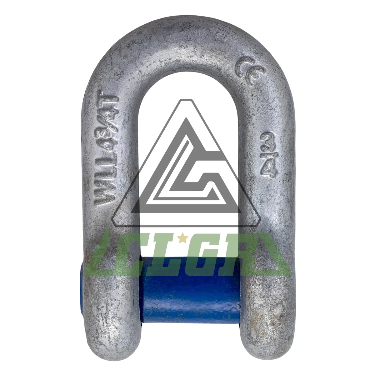 CLGR® High Tensile Chain Shackle with Square Sunken Head Pin - Lifting & Rigging