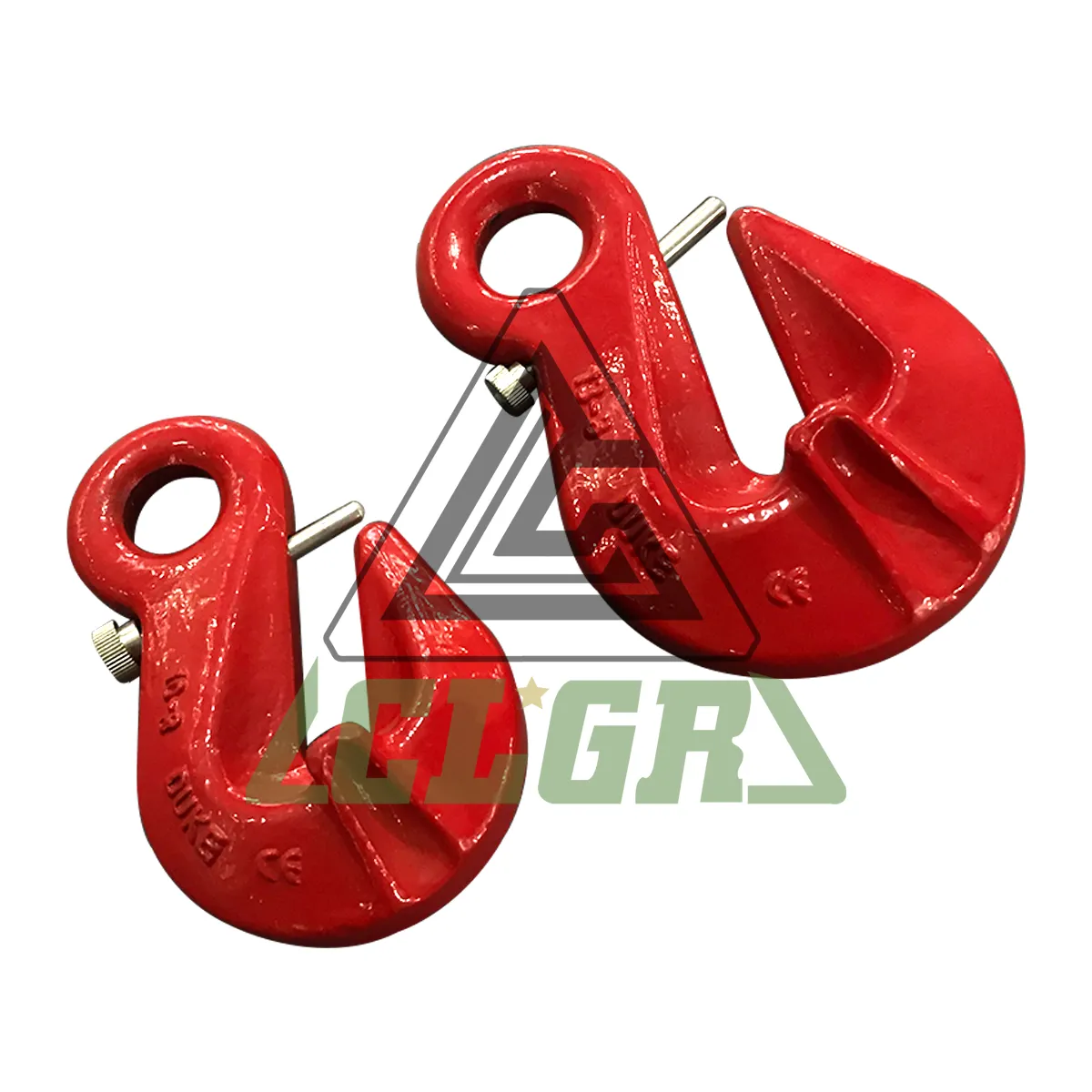 CLGR® Grade 80 Eye Shortening Grab Hook with Safety Pin China Factory