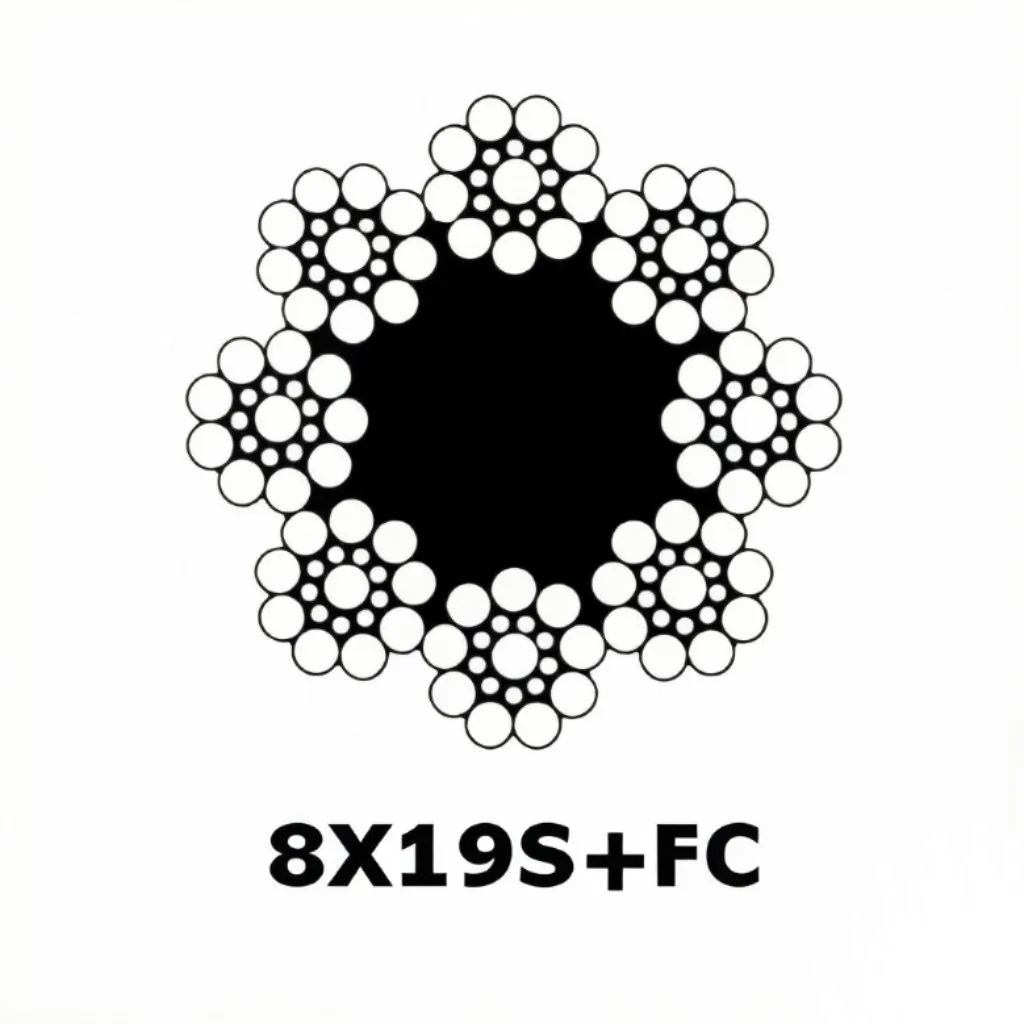 8×19 S+FC Steel Wire Ropes