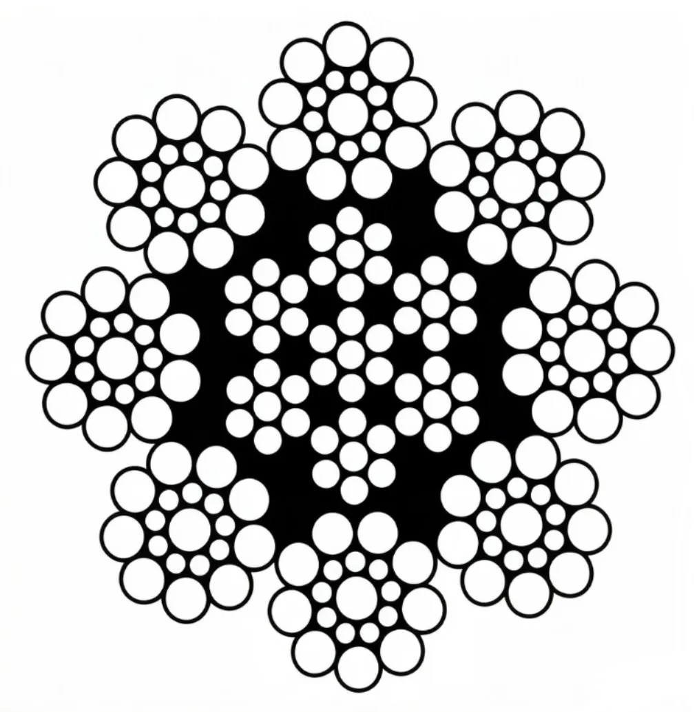 CLGR® 8×19 S+IWRC Steel Wire Rope