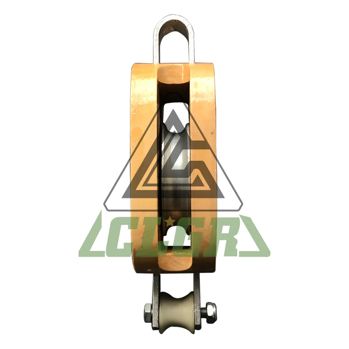 CLGR® Regular Wood Block Single Sheave Without Shackle