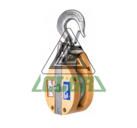 CLGR® Wooden Snatch Block with Hook WSBH Type