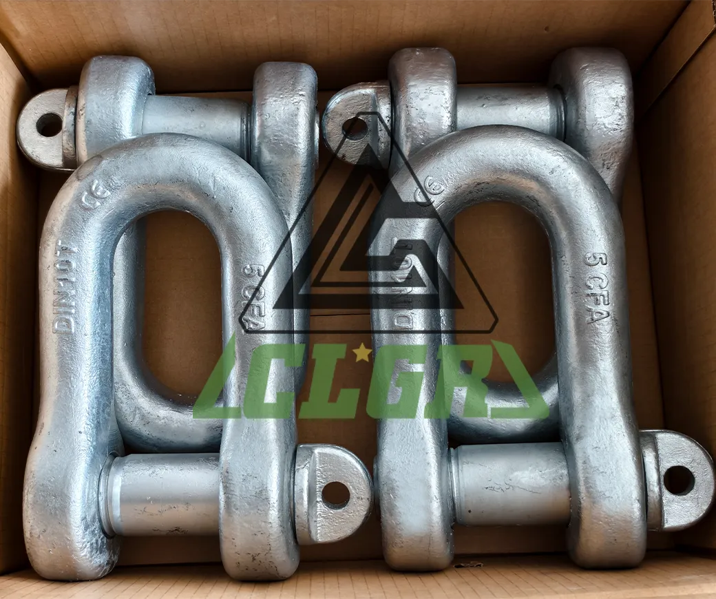 Shackles Similar to Din 82101 Form ABC Galvanised