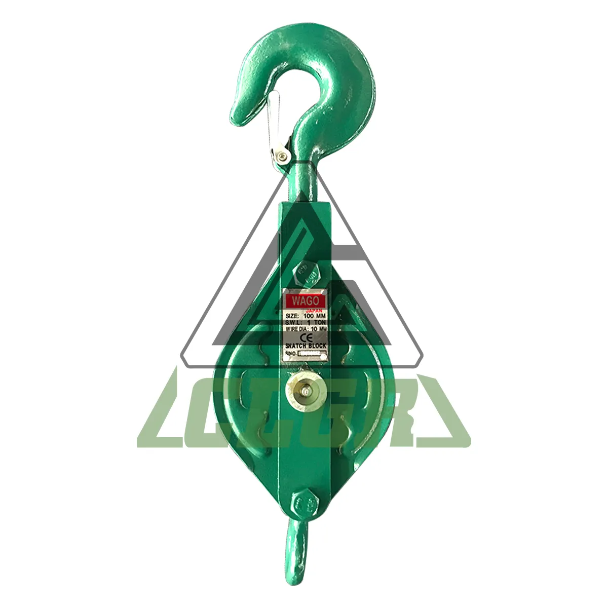 CLGR® Closed Type Pulley Block Single Sheave With Hook 7411