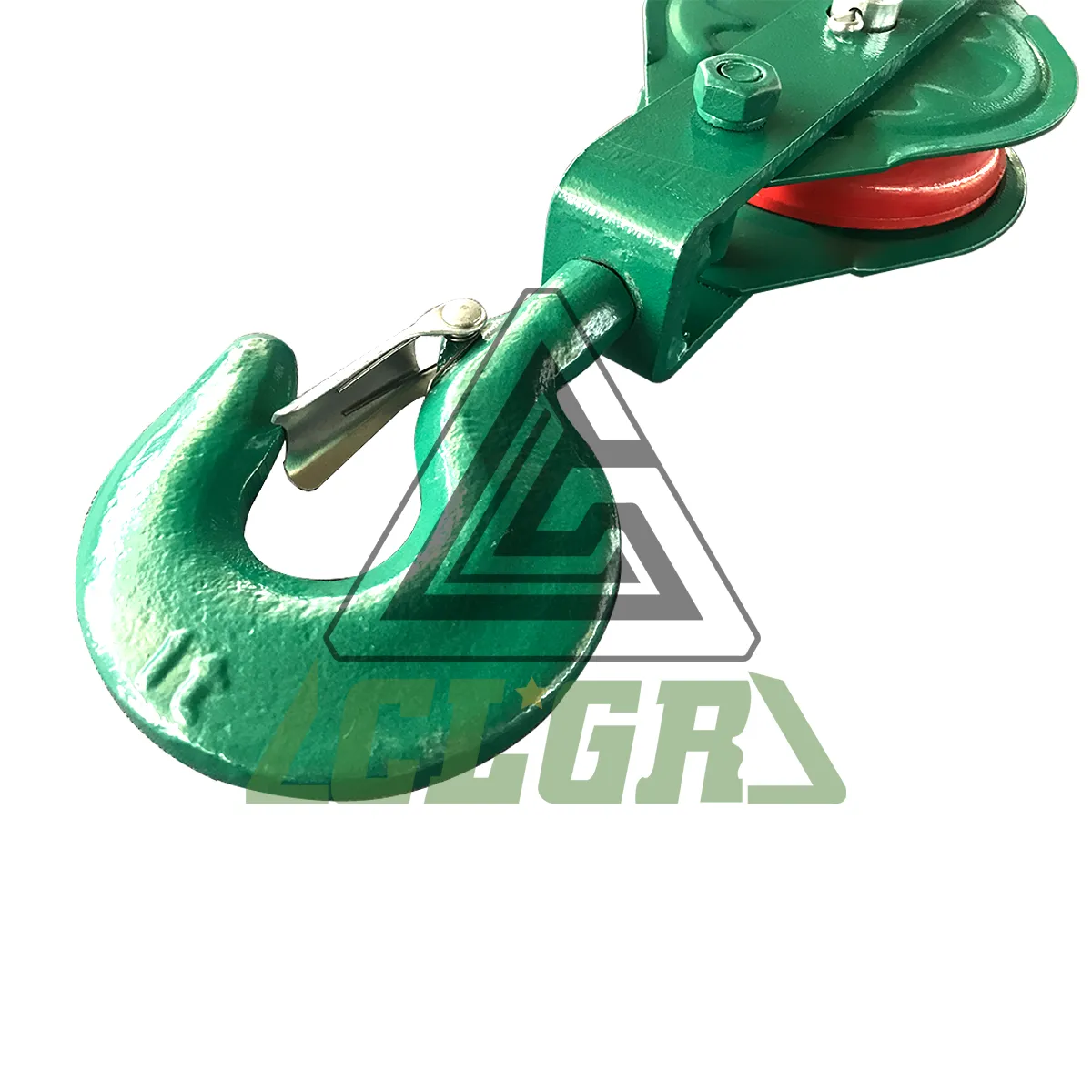 CLGR® Closed Type Pulley Block Single Sheave With Hook 7411 China Factory