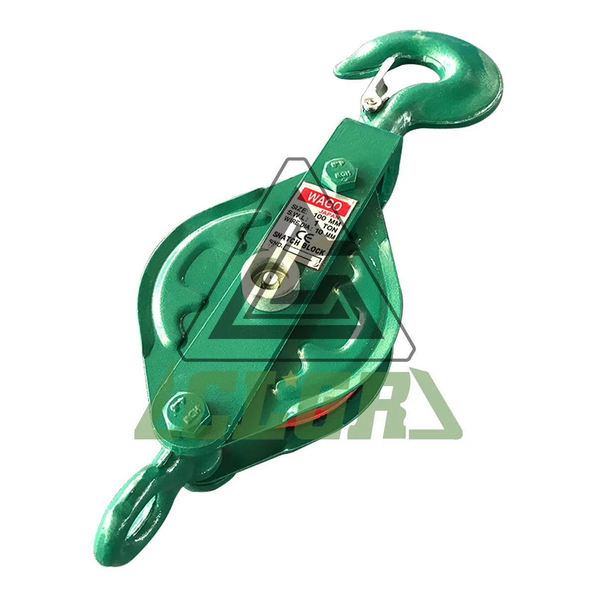 CLGR® Closed Type Pulley Block Single Sheave With Hook 7411 China Supplier
