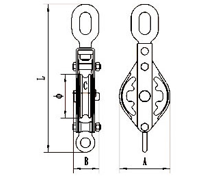 drawing-of-clgr®-closed-type-pulley-block-single-sheave-with-eye-7511-china-supplier drawing-of-clgr®-closed-type-pulley-block-single-sheave-with-eye-7511-china-supplier