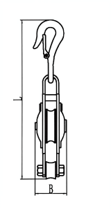 drawing-of-malleable-iron-shell-block-single-sheave-with-hook-china-clgr-manufacturer drawing-of-malleable-iron-shell-block-single-sheave-with-hook-china-clgr-manufacturer