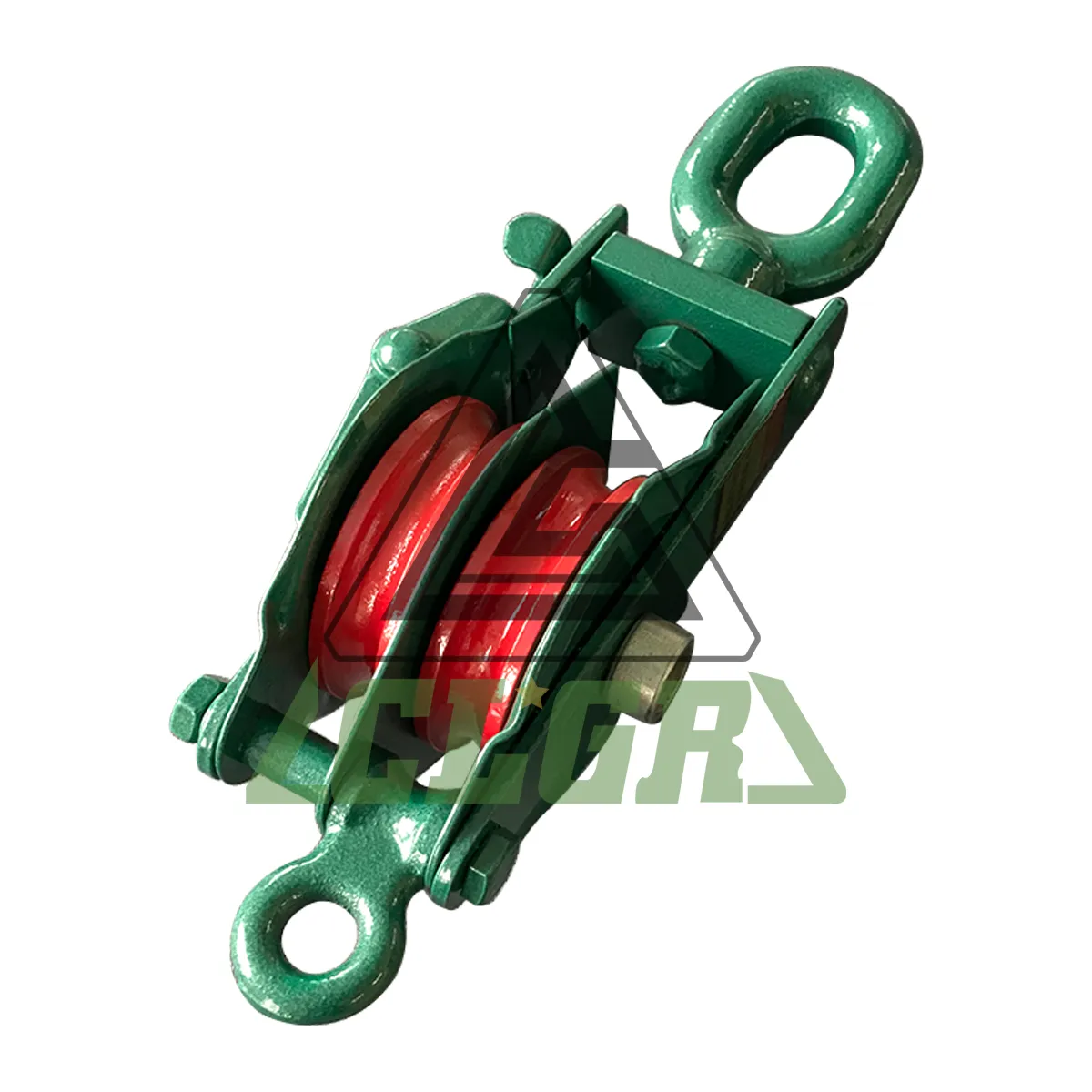 CLGR® Open Type Pulley Block Double Sheave With Eye 7312