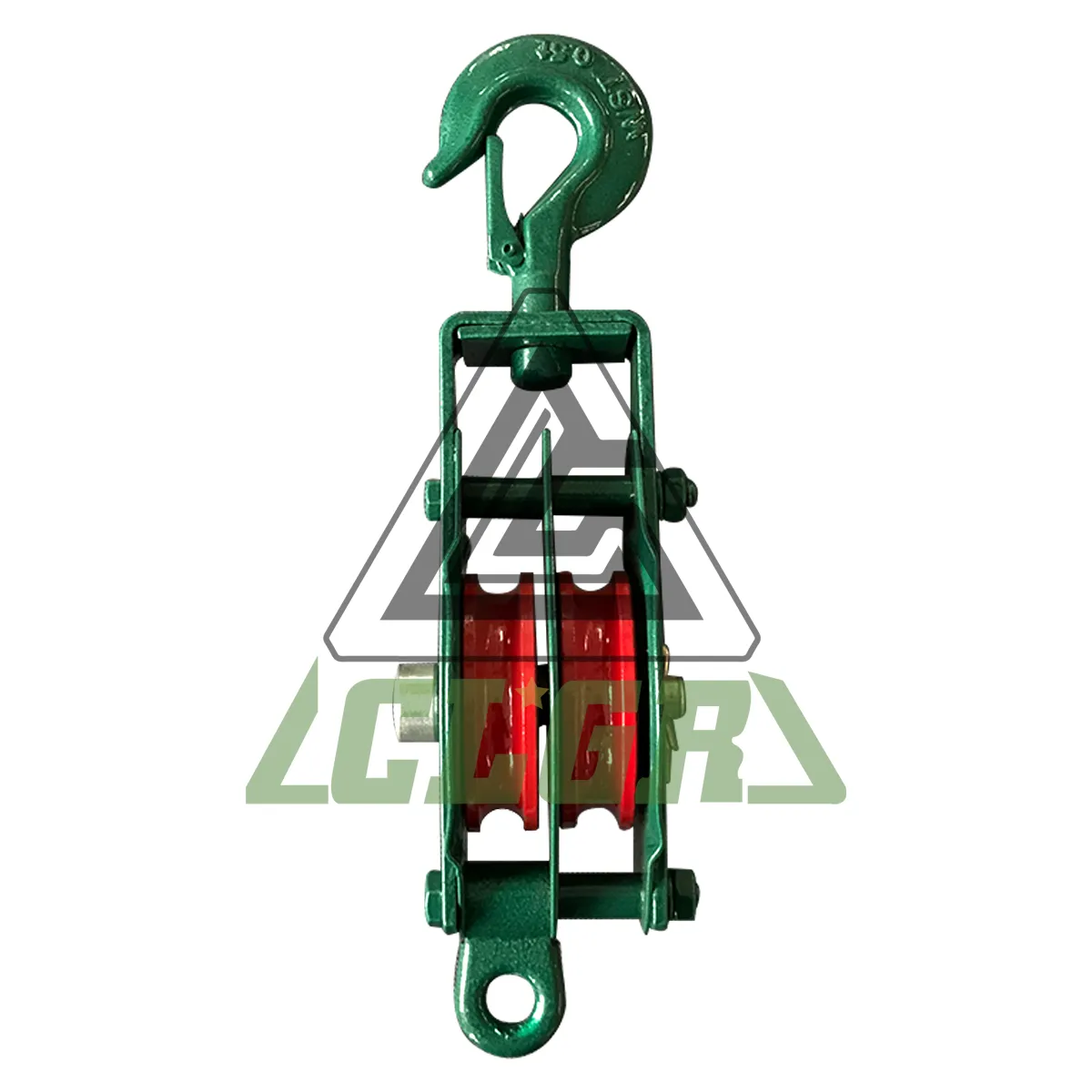 CLGR® Closed Type Pulley Block Double Sheave With Hook 7512
