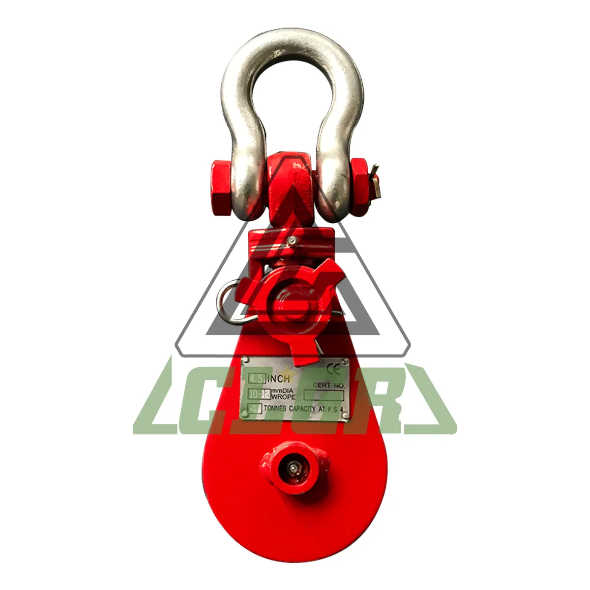 CLGR® Heavy Duty Snatch Block Swivel Shackle European Type China