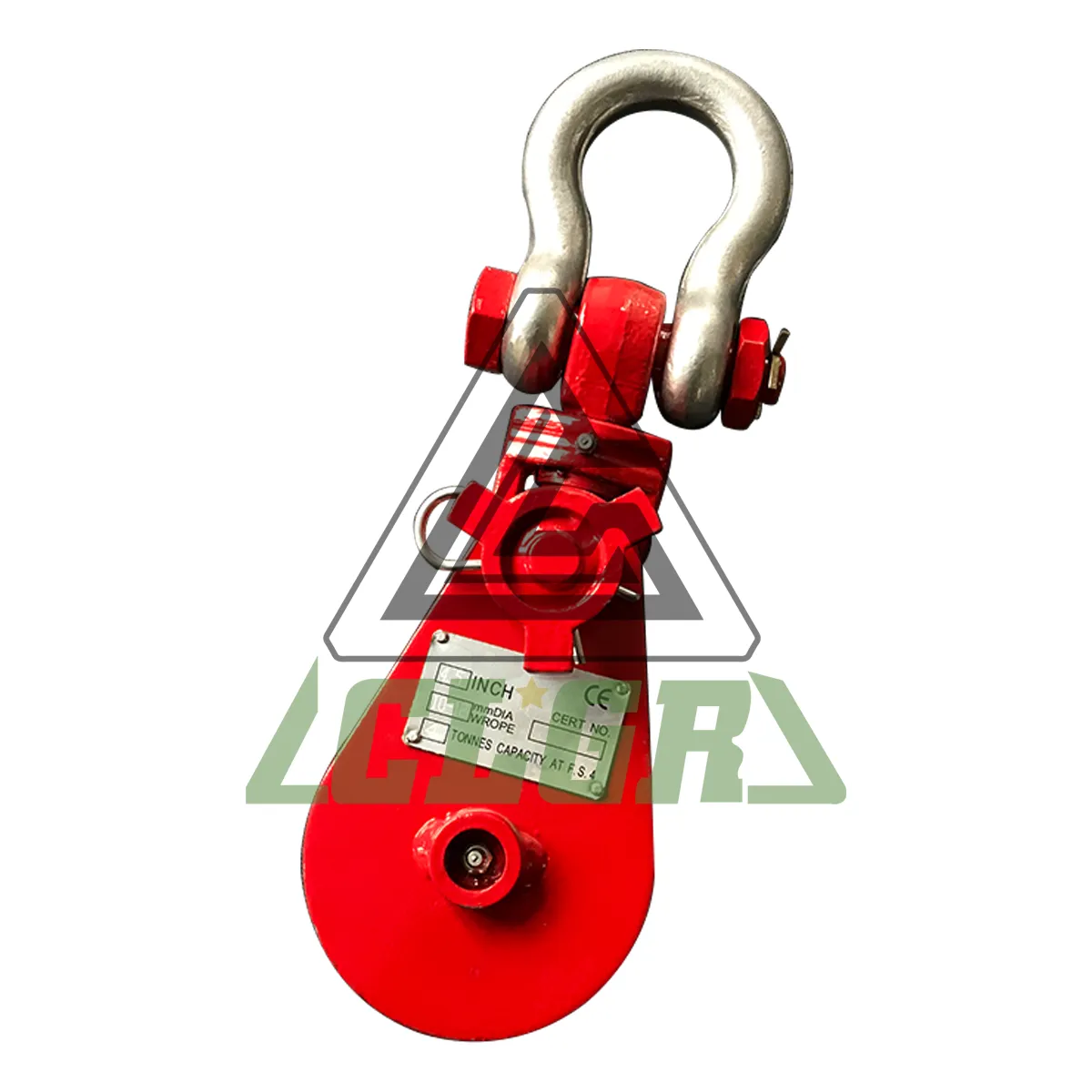 CLGR® Heavy Duty Snatch Block Swivel Shackle European Type China Supplier