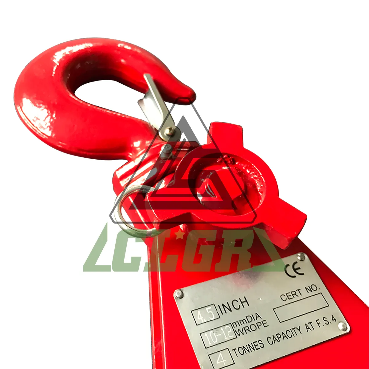 CLGR® Heavy Duty Snatch Block with Swivel Hook European Type China Manufacturer