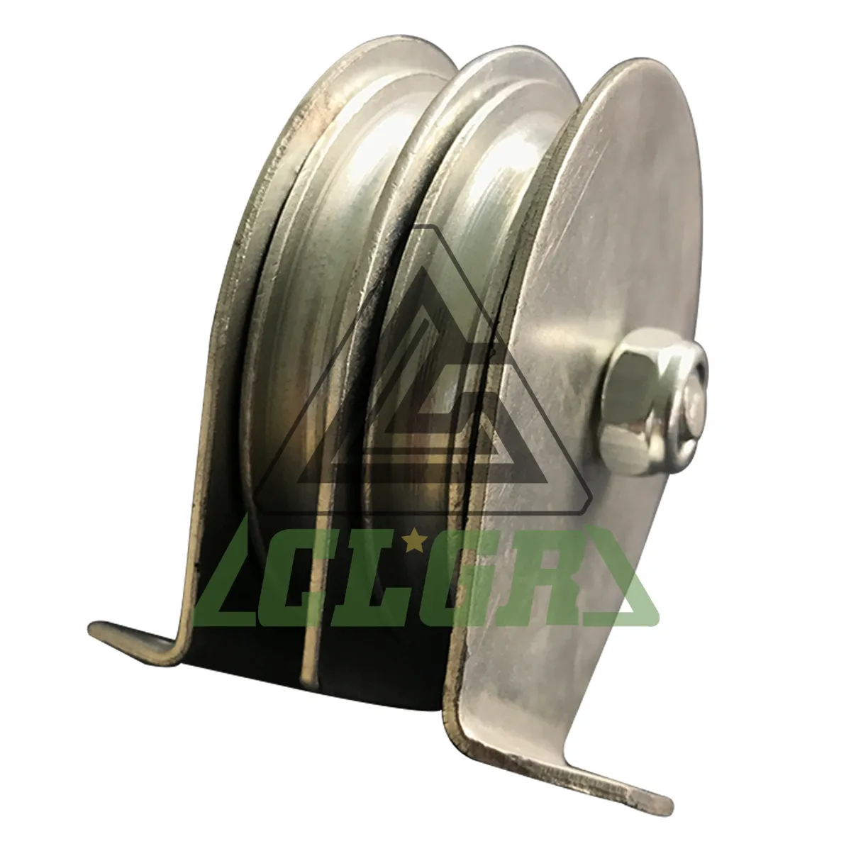 CLGR® Flat Mount Pulley Blocks Double Sheaves