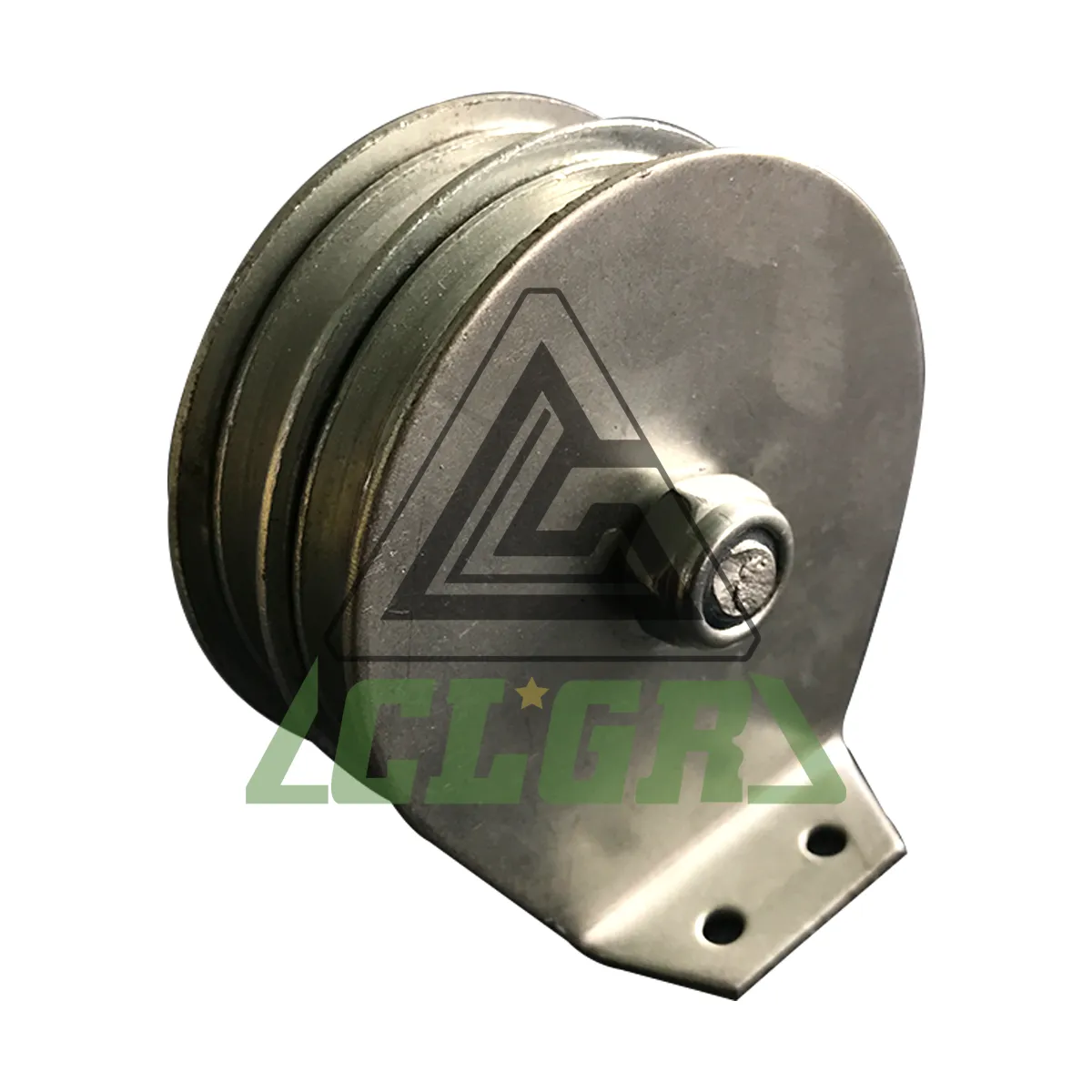 CLGR® Flat Mount Pulley Blocks Double Sheaves