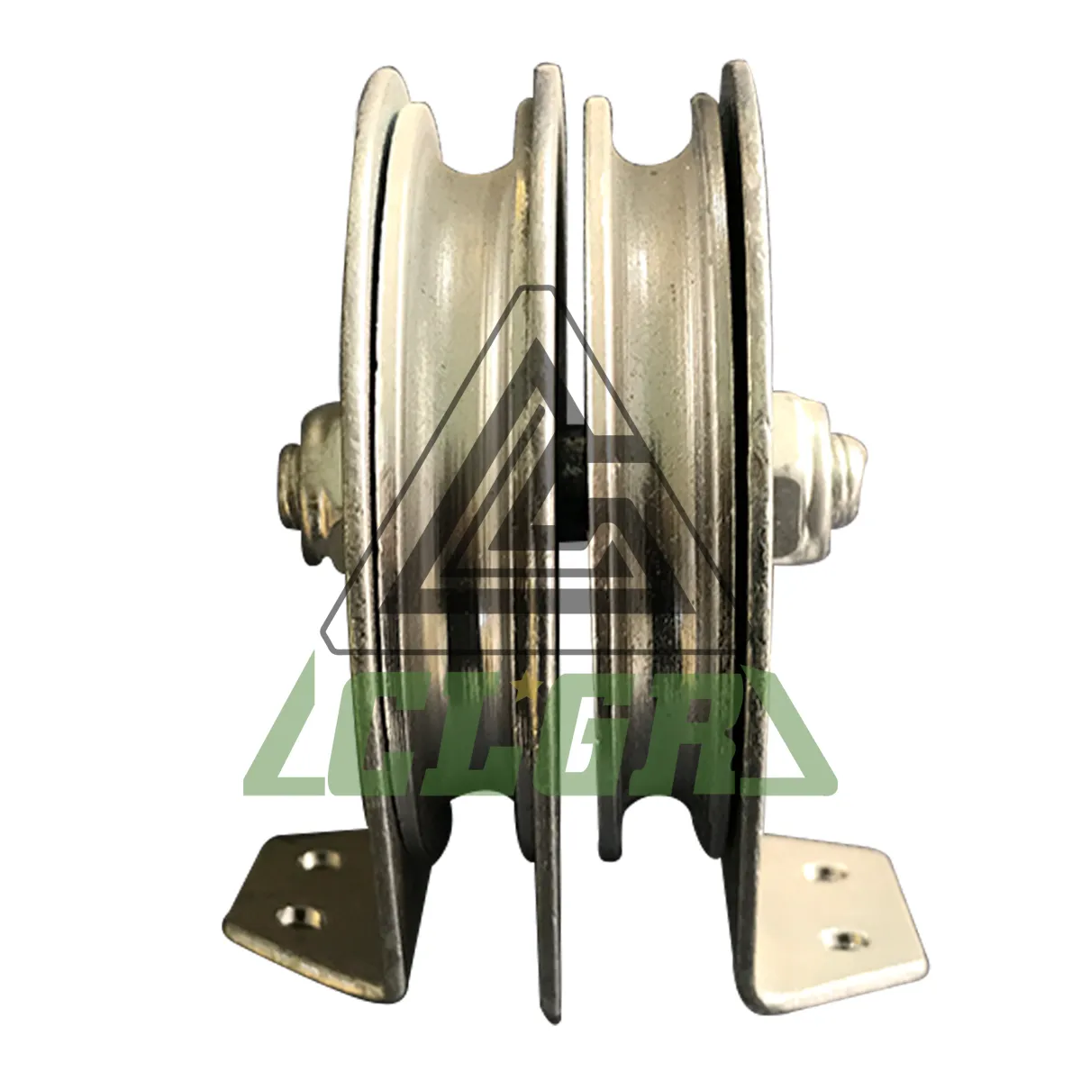CLGR® Flat Mount Pulley Blocks Double Sheaves China Supplier