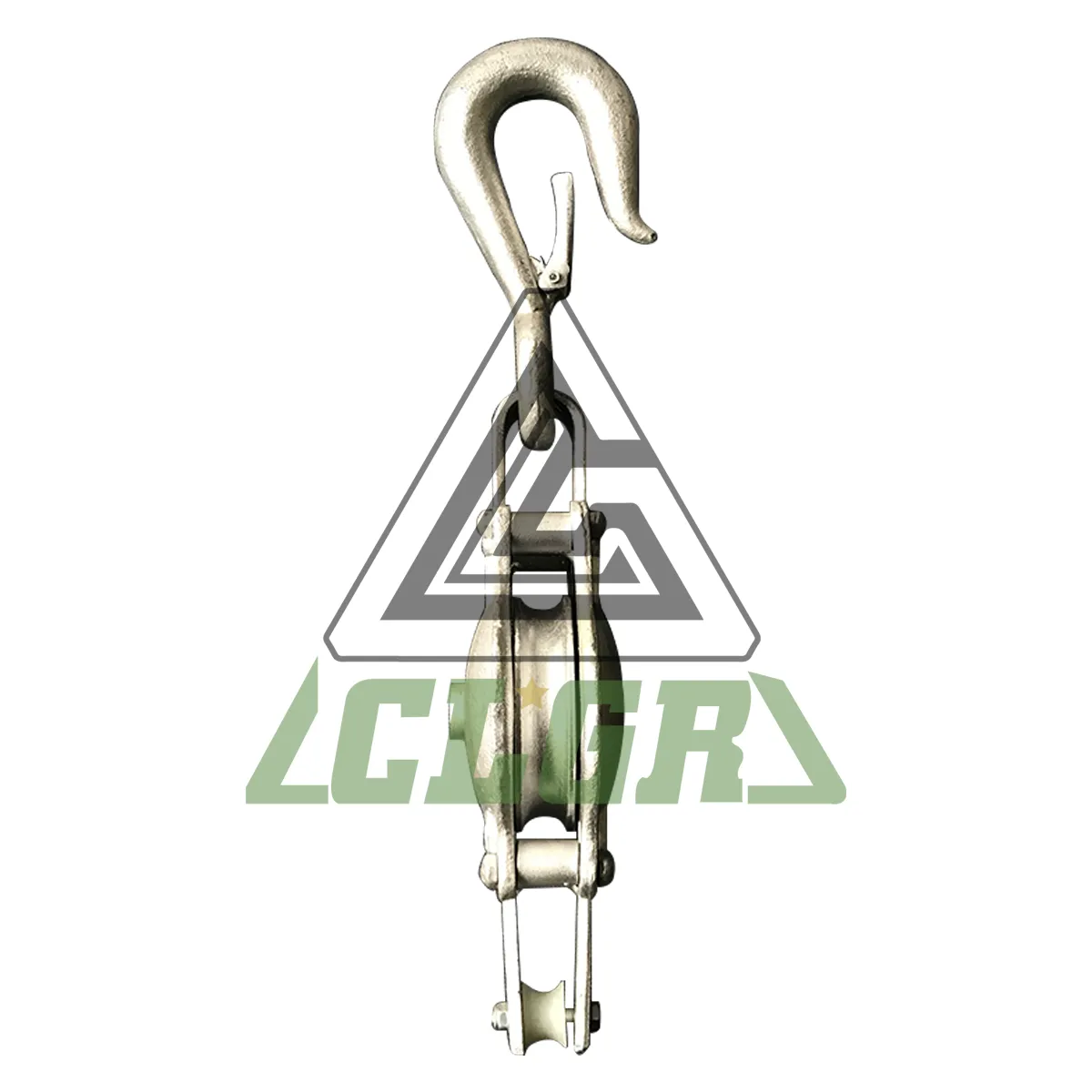 CLGR® Malleable Iron Shell Block Single Sheave with Hook