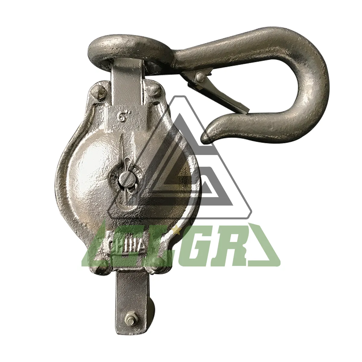 CLGR® Malleable Iron Shell Block Triple Sheave with Hook China Supplier