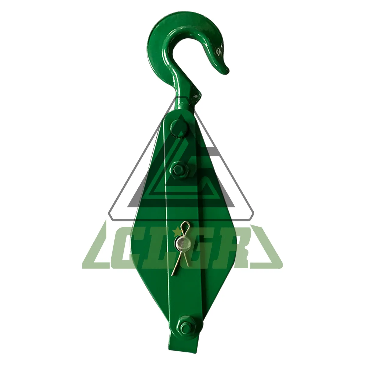 CLGR® Snatch Block Pulley with Hook Double Wheel China Manufacturer