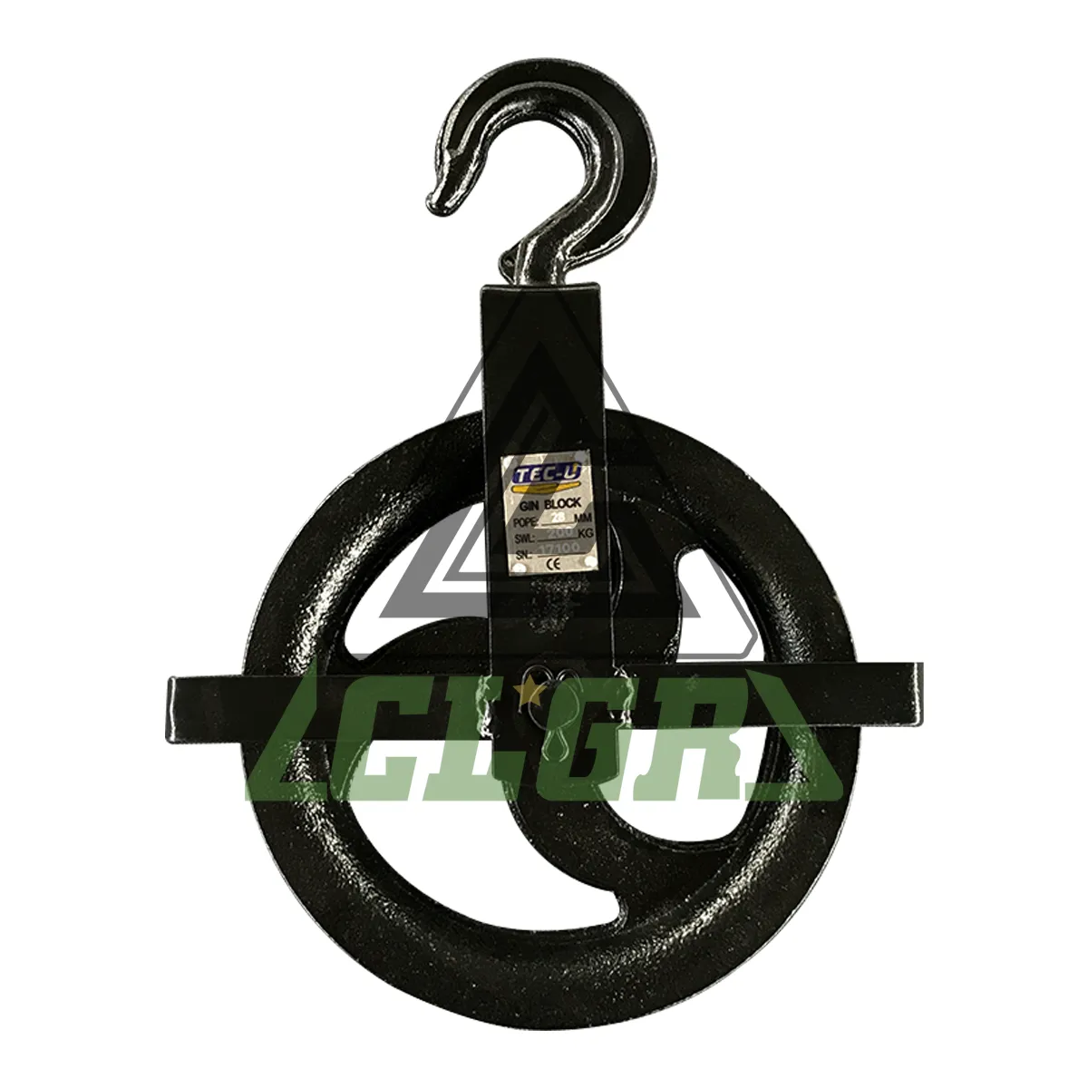CLGR® Gin Wheel Pulley Black Pulley Rope Pulley