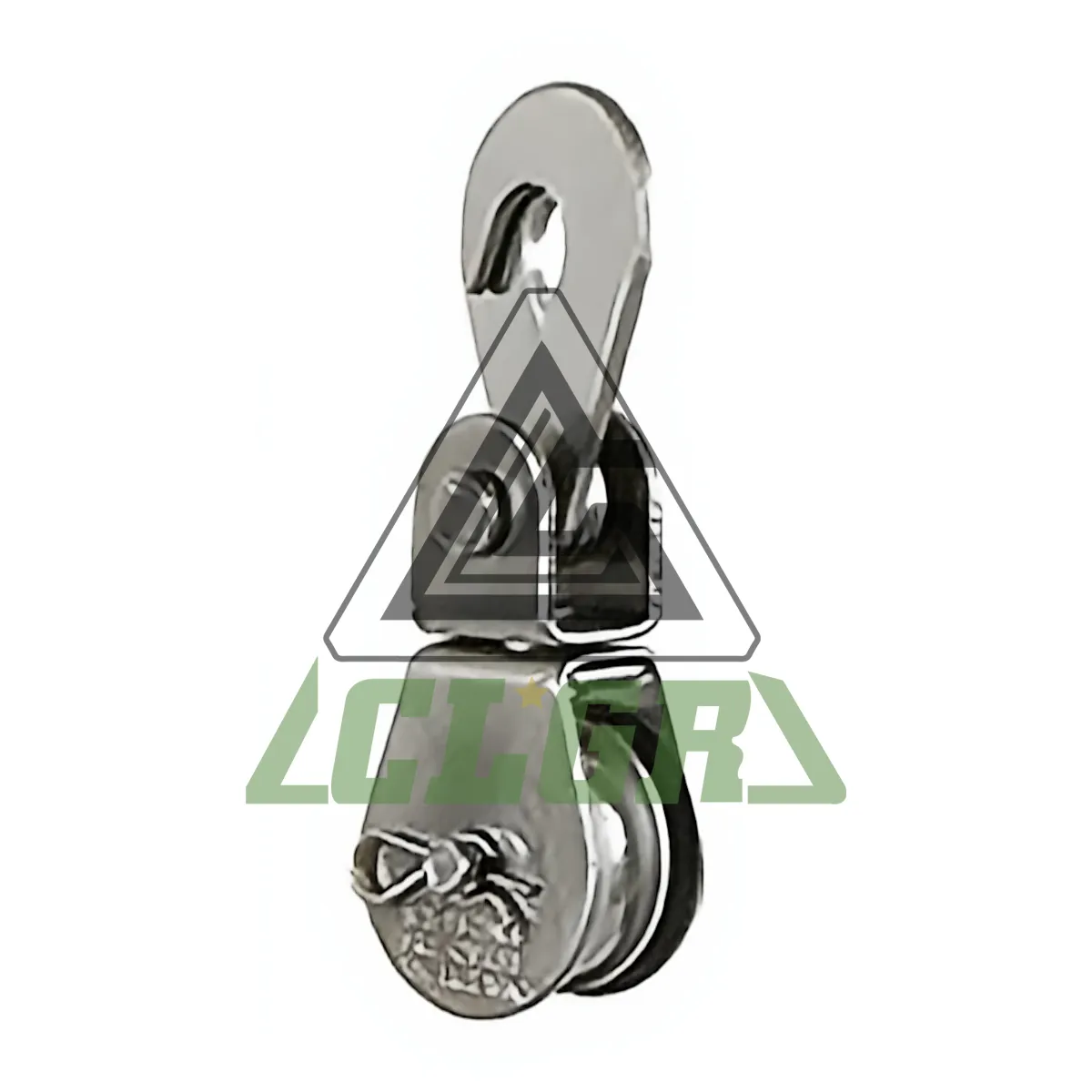 CLGR® Scissor Hook Double Pulley Swivel