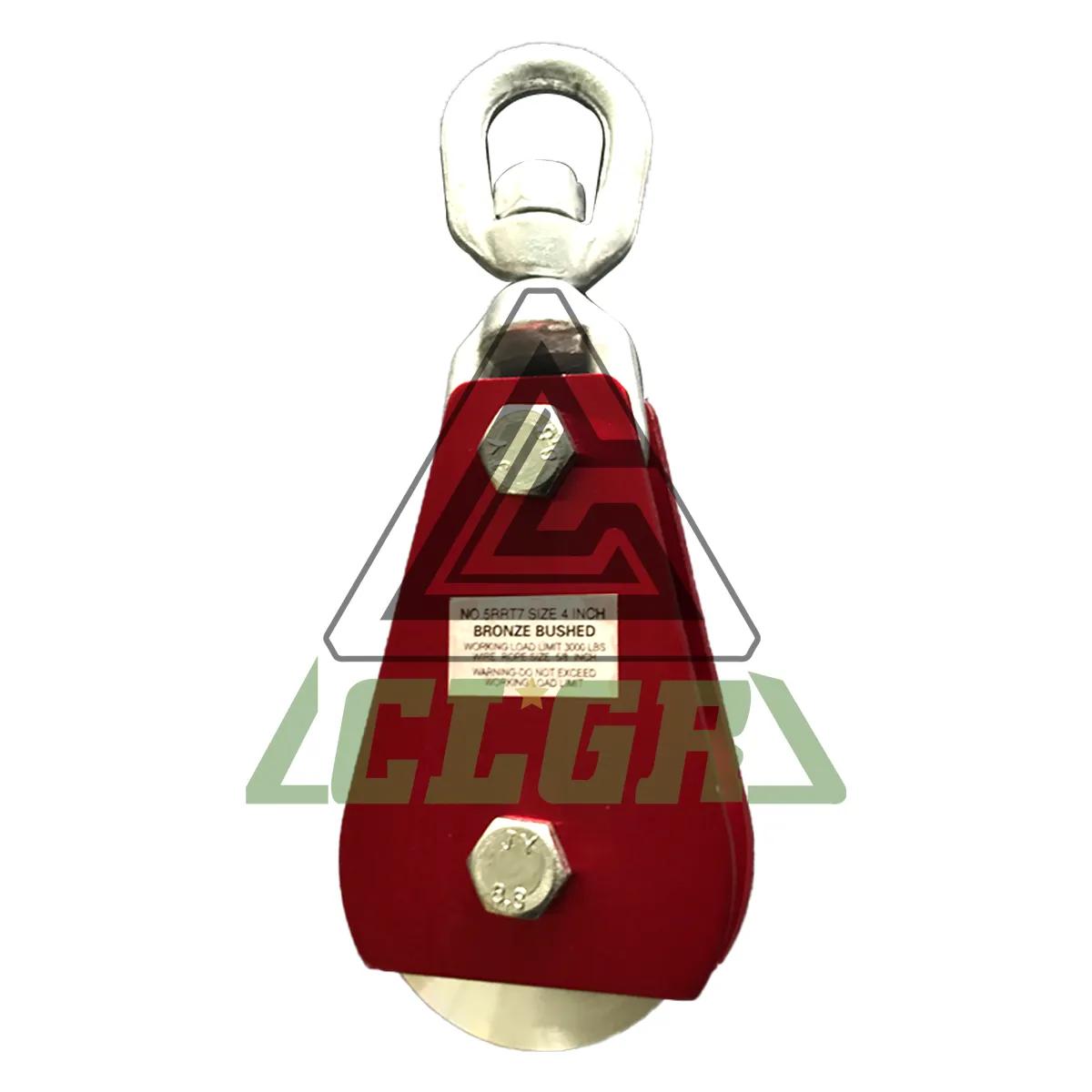 CLGR® Swivel Eye Pulley Block Snatch Block Aluminum