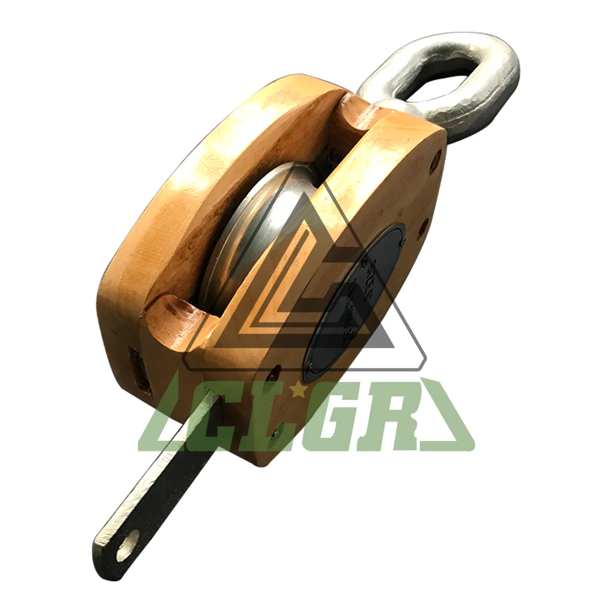 CLGR® JIS Wooden Pulley Block with Eye Single Sheave China