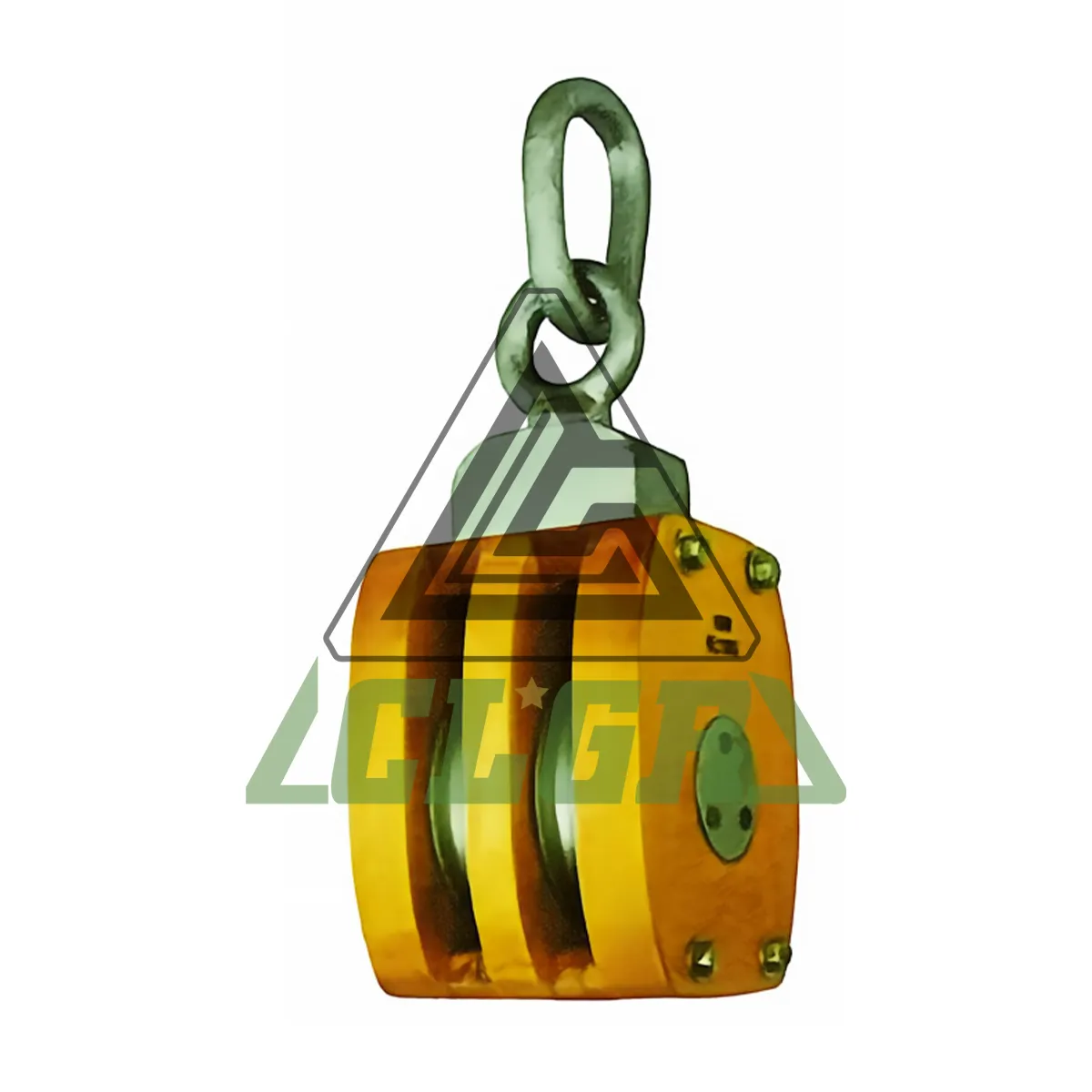 CLGR® JIS Ship Wooden Block With Link Double Sheave