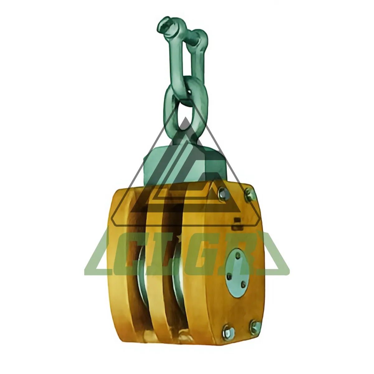 CLGR® JIS Ship Wooden Block With Shackle Double Sheave